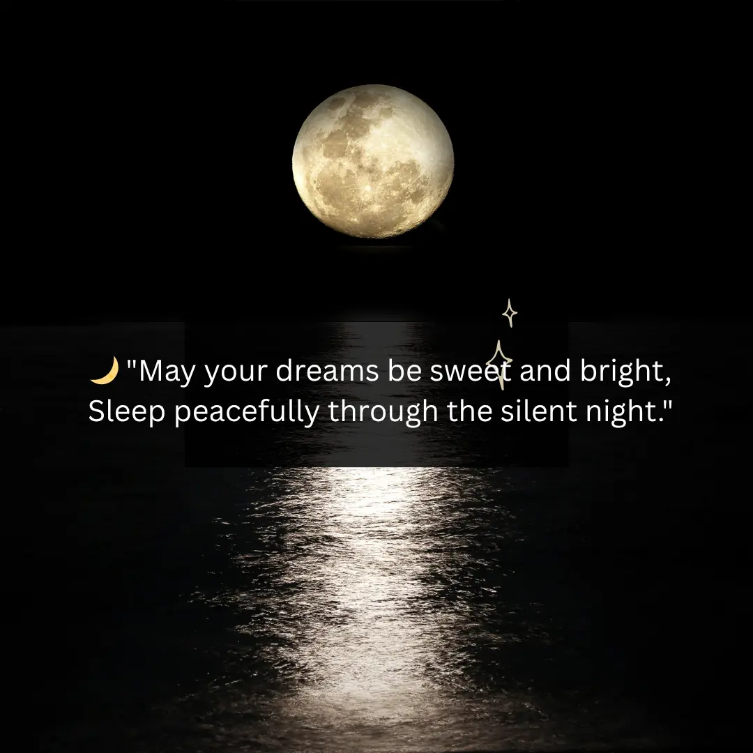 Romantic Good Night Shayari and Quotes in English For Sweet Dreams 1 Good Night Shayari in English
