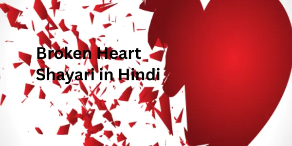 2 Line Broken Heart Shayari in Hindi – टूटे दिल की शायरी