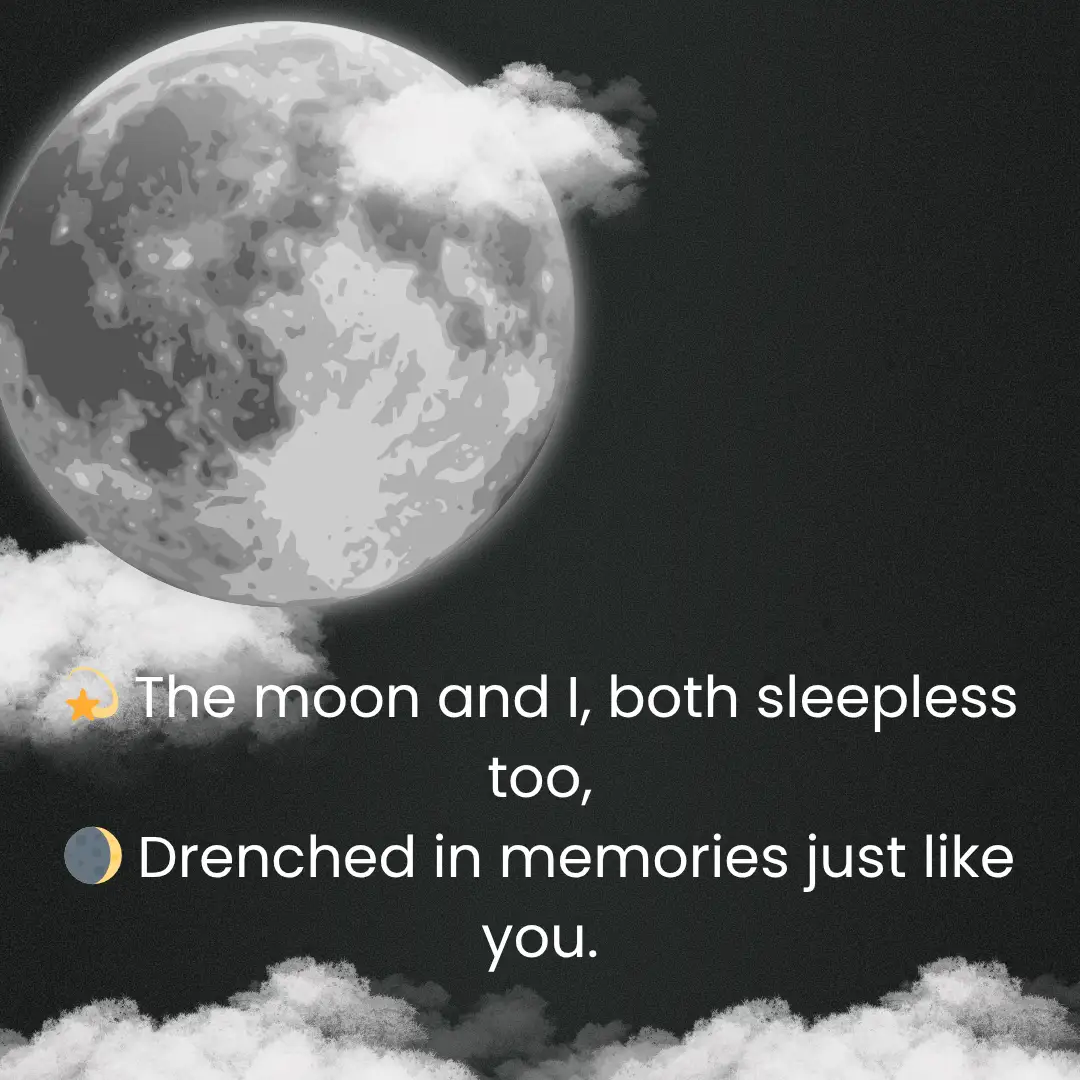 Romantic Shayari on Chand in English Leatest Moon Poetry 2 Shayari on Chand in English
