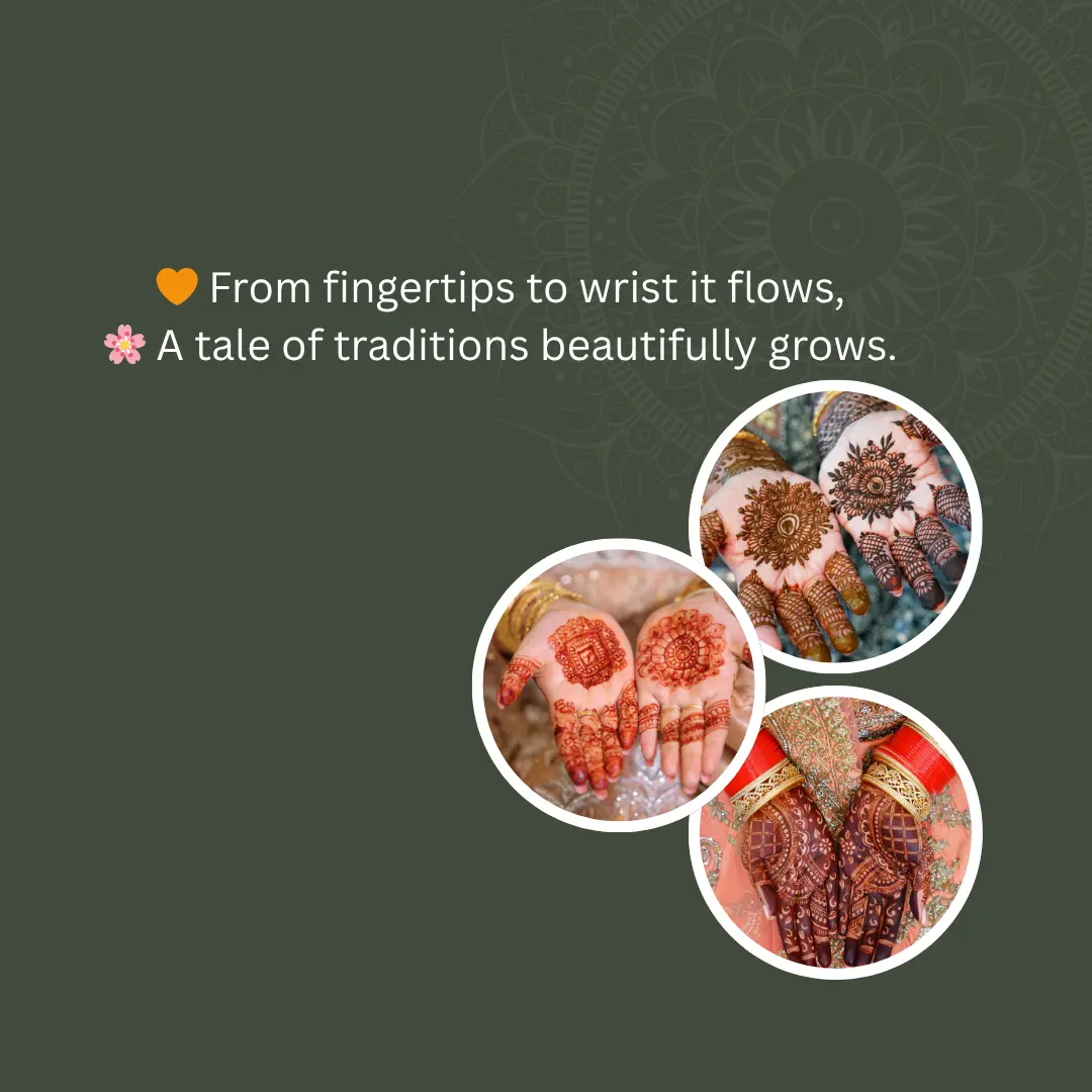 2 Lines Mehndi Shayari & Quotes in English Make the Movement Memorable 3 Mehndi Shayari 2 Lines in English