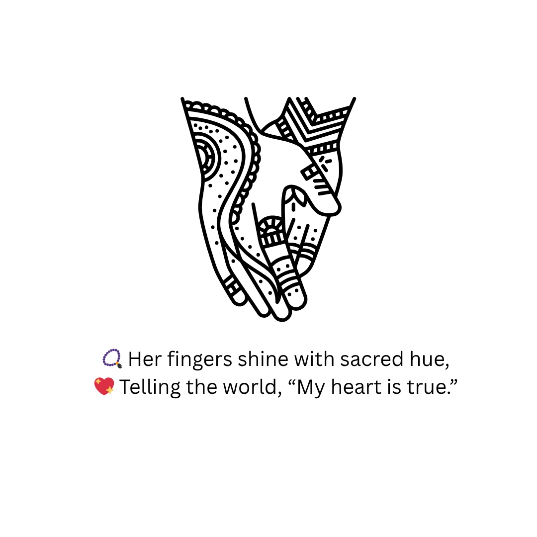 2 Lines Mehndi Shayari & Quotes in English Make the Movement Memorable 14 Mehndi Shayari 2 Lines in English